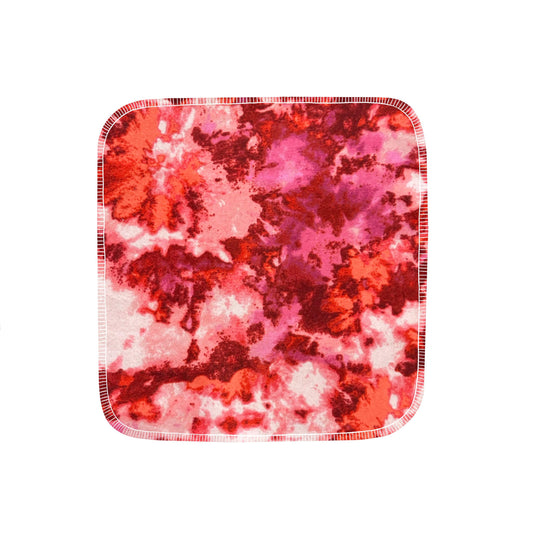 Reusable Paper Towels--24 count--Magenta Tie Dye--Porter Lee's
