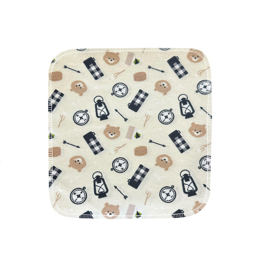 Reusable Paper Towels--24 count--Camping Bears--Porter Lee's