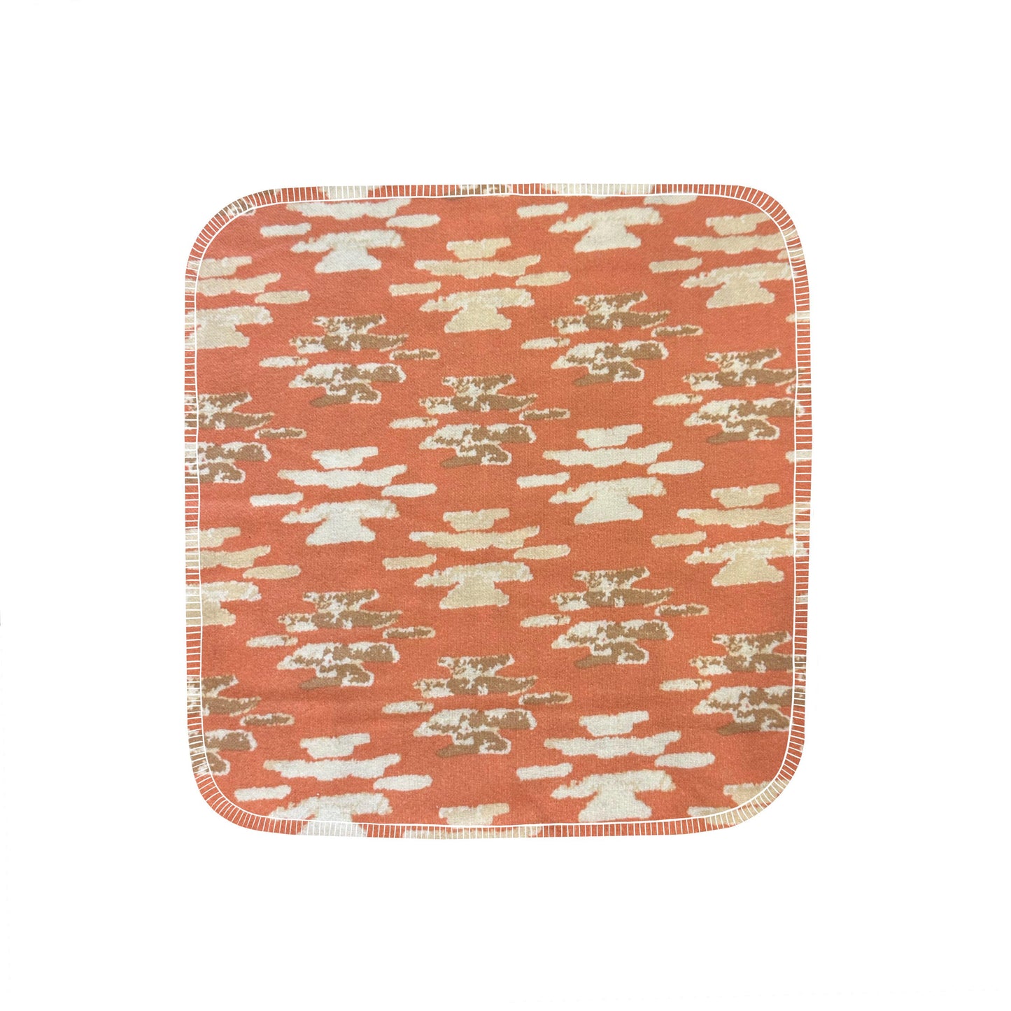 Reusable Paper Towels--24 count--Coral Aztec--Porter Lee's