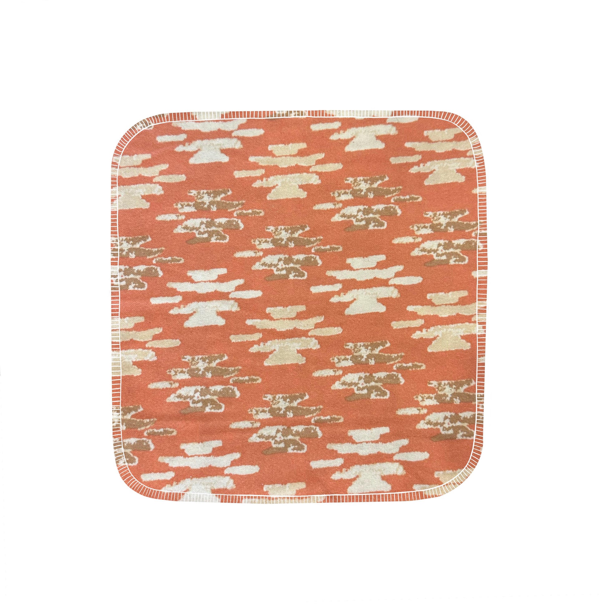 Reusable Paper Towels--24 count--Coral Aztec--Porter Lee's