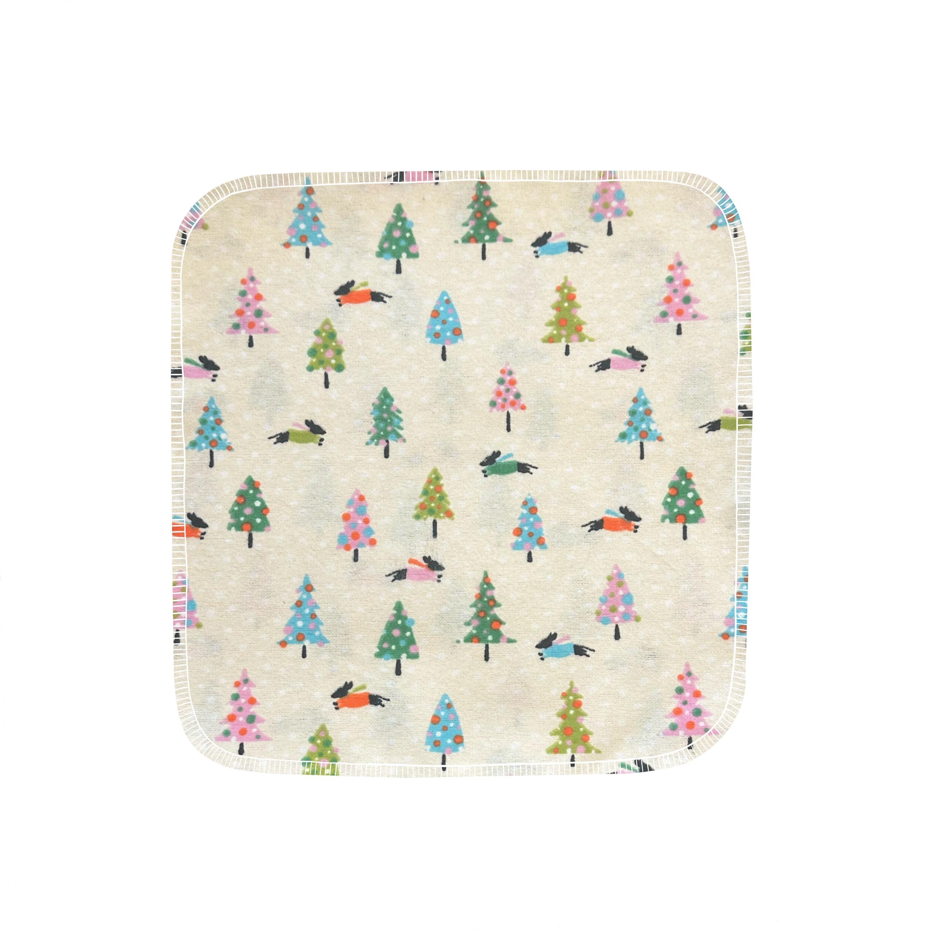 Reusable Paper Towels--Holiday Pups