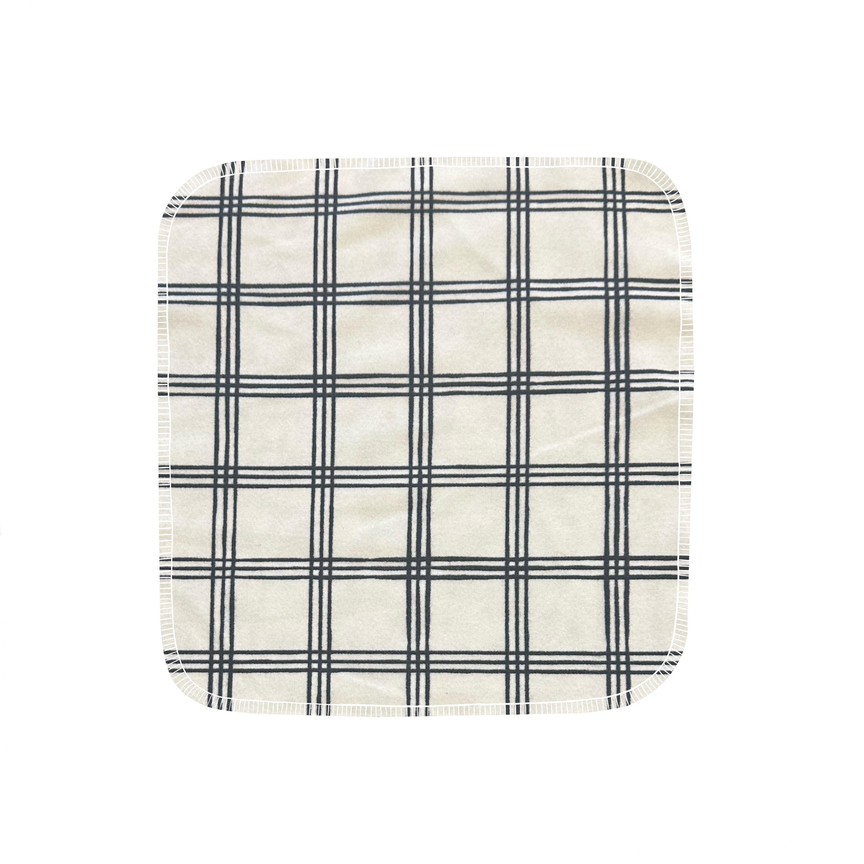 Reusable Paper Towels--Classic Windowpanes