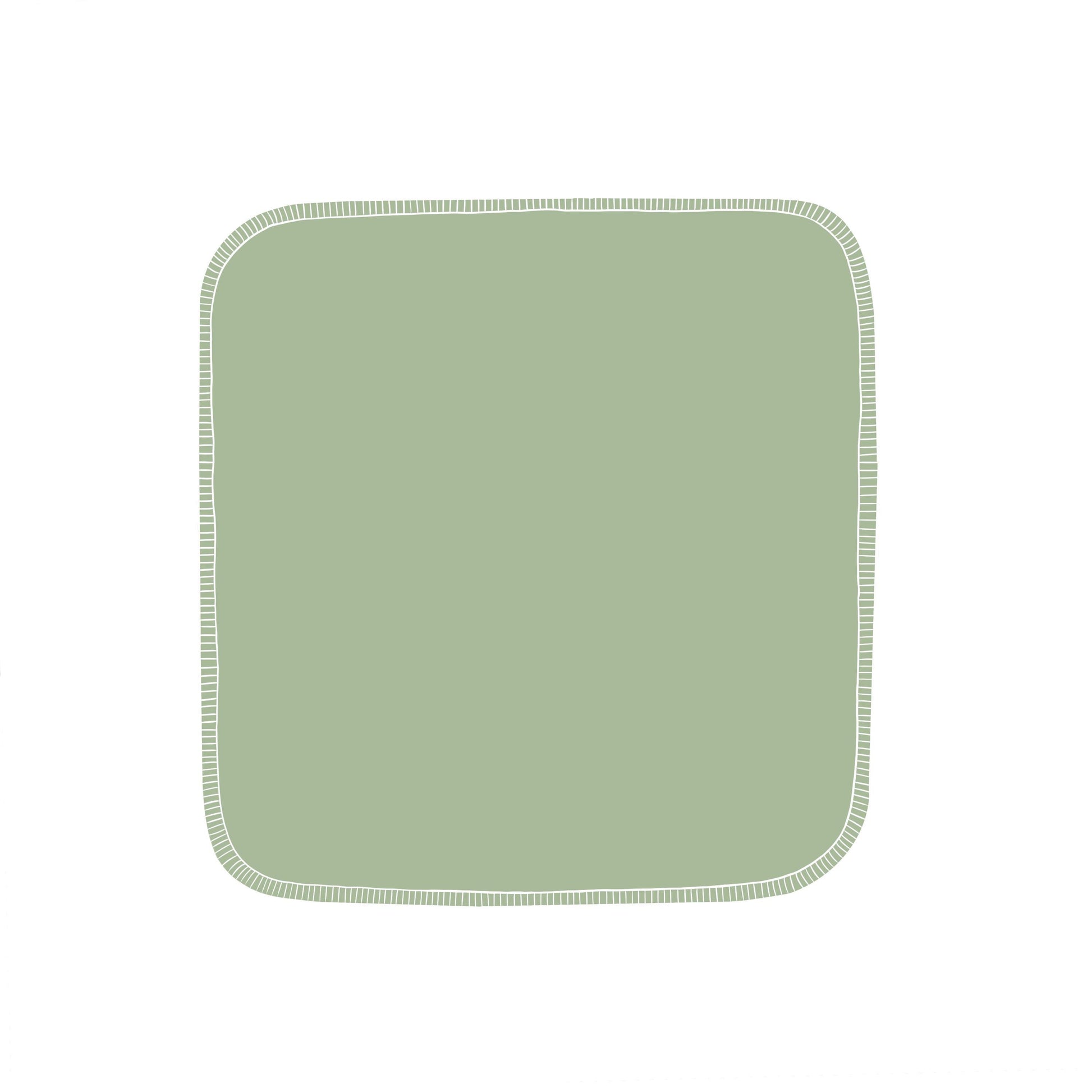 Reusable Paper Towels--24 count--Solid Sage Green--Porter Lee's