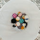 Organic Wool Dryer Balls--Betty Blue Wrapped Daisy