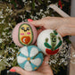 Organic Wool Dryer Balls--Skittles