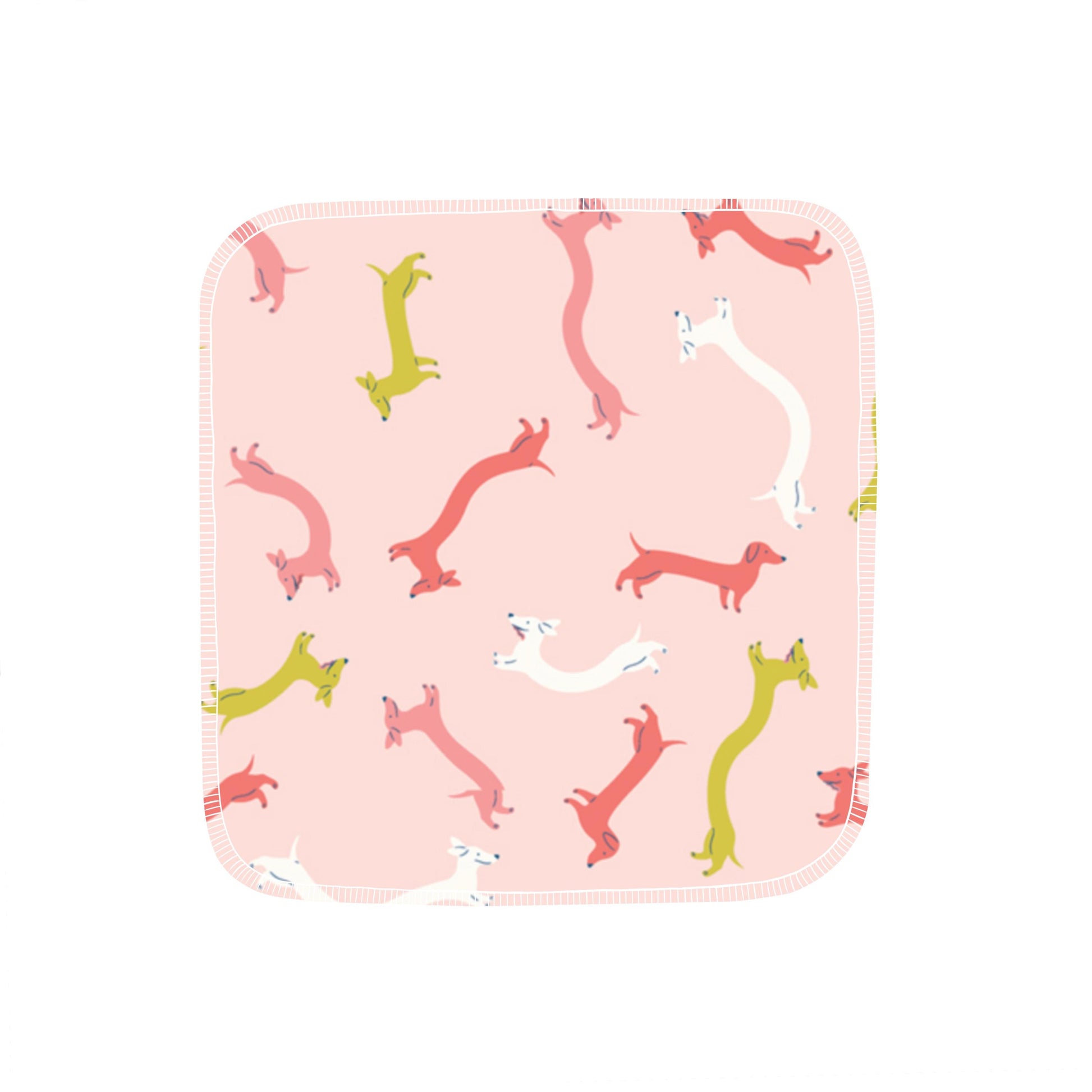 Reusable Paper Towels--24 count--Dachshund Wiggles--Porter Lee's