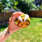 Organic Wool Dryer Balls--Buzz the Bumble Bee