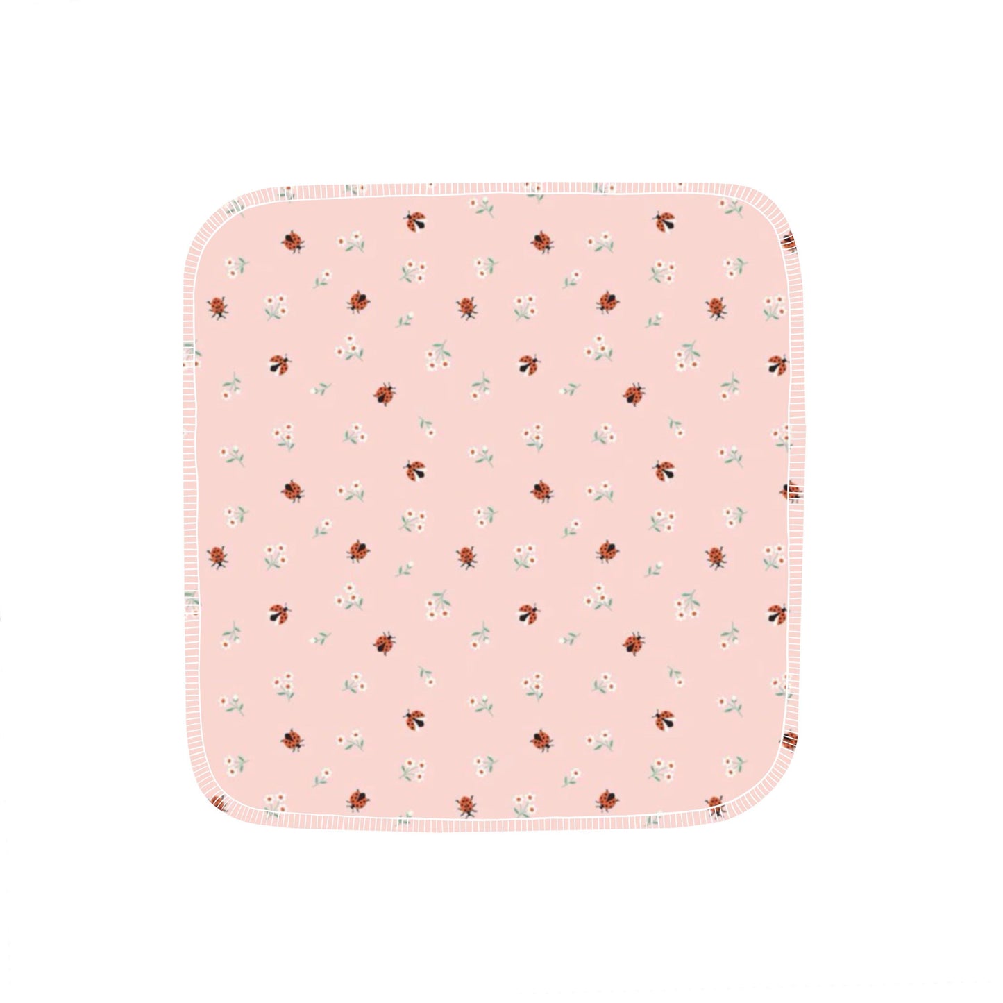 Reusable Paper Towels--24 count--Meadow Moments Pink--Porter Lee's