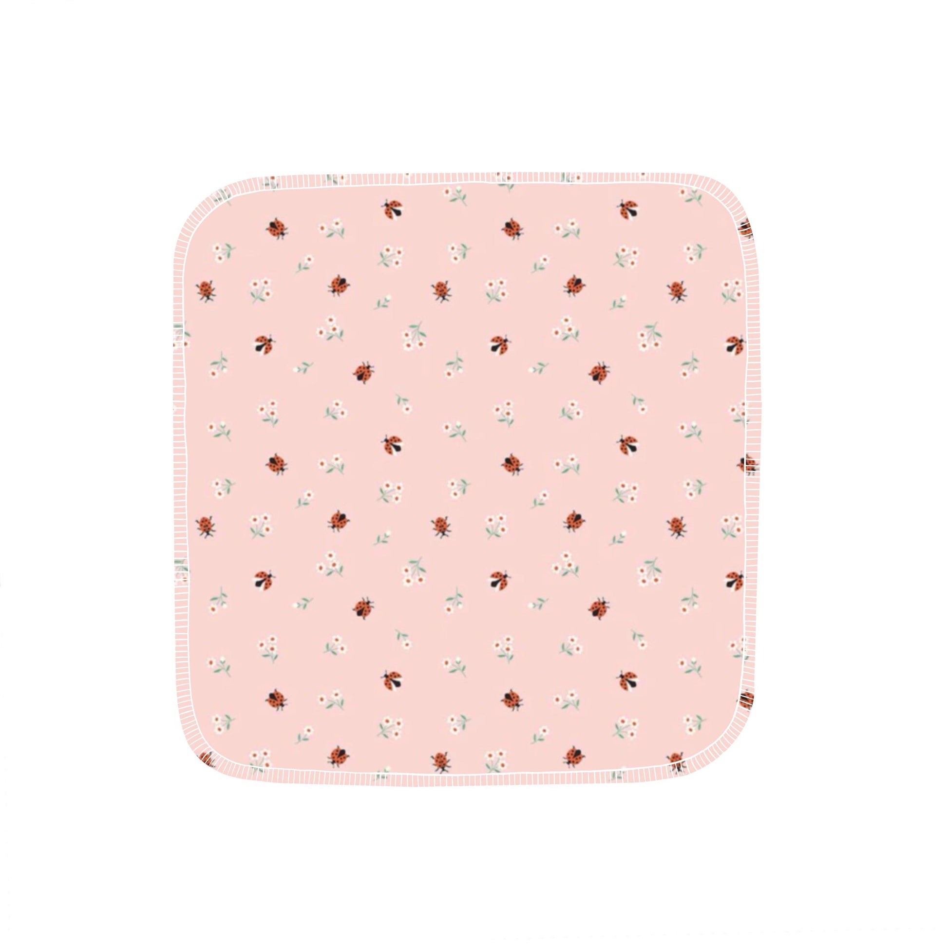 Reusable Paper Towels--24 count--Meadow Moments Pink--Porter Lee's