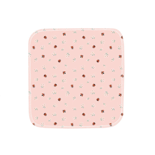 Reusable Paper Towels--24 count--Meadow Moments Pink--Porter Lee's