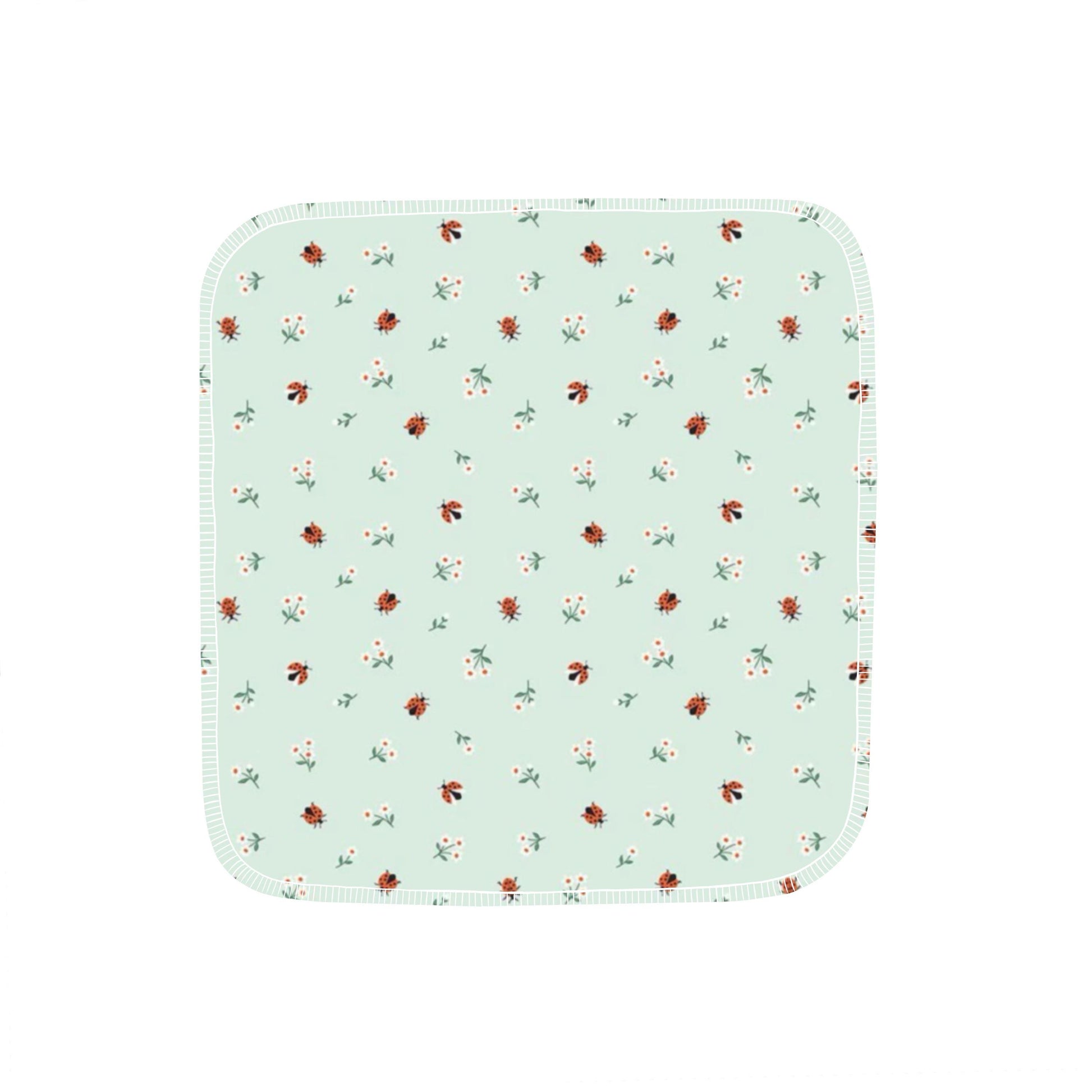 Reusable Paper Towels--24 count--Meadow Moments Mint--Porter Lee's