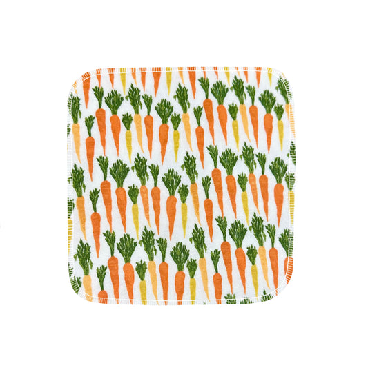 Reusable Paper Towels--Carrots