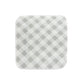 Reusable Paper Towels--Light Gray Buffalo Check