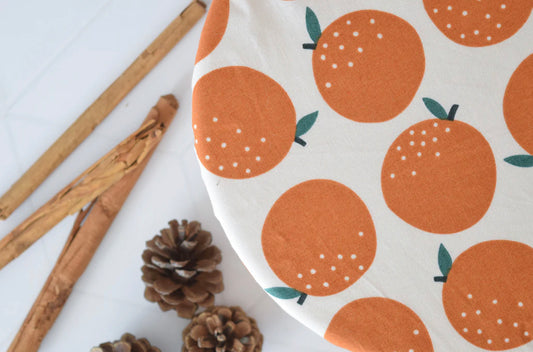 Reusable Bowl Covers--Mod Citrus