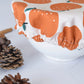 Reusable Bowl Covers--Mod Citrus