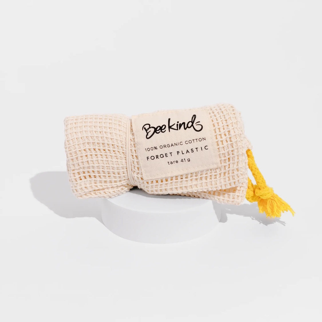 Reusable Organic Cotton Produce Bags – Honey Bee (Set of 2)