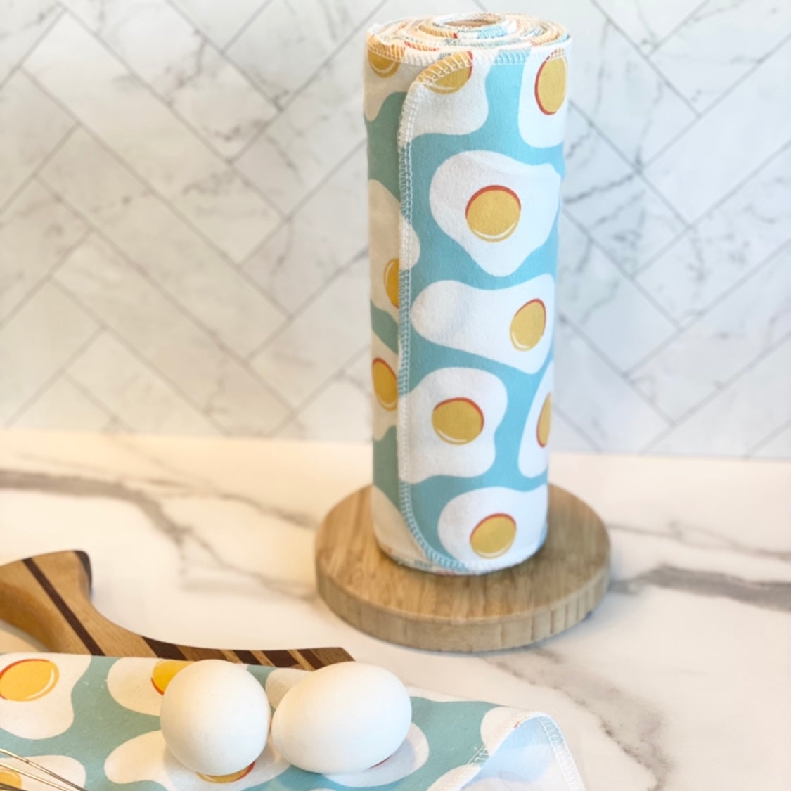 Reusable Paper Towels--Egg-cellent