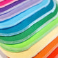 Unpaper Towels--Rainbow Solids--12 or 24 Count--Porter Lee&#39;s