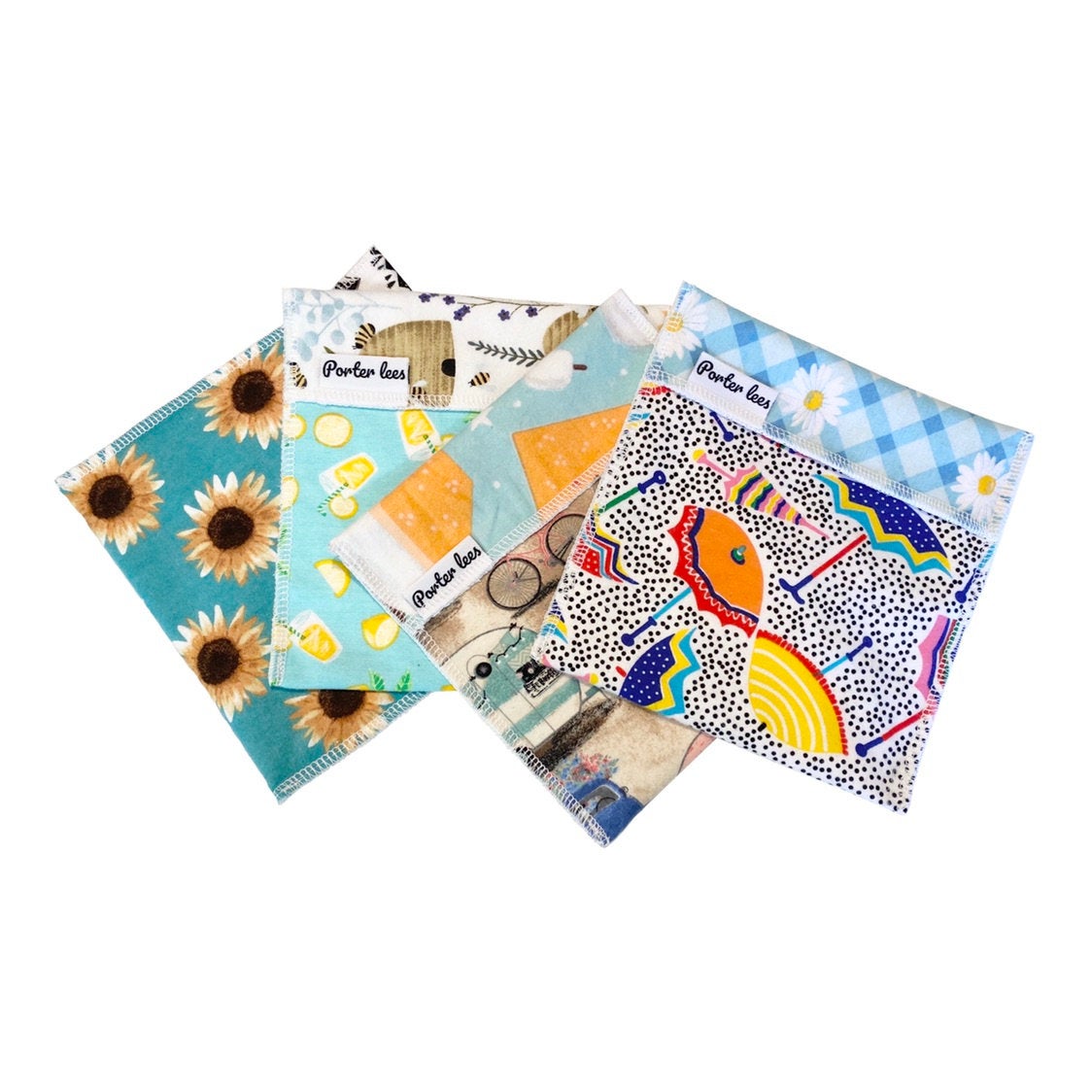 Reusable Sandwich Bags--Surprise Prints--Reusable Snack Bags--Porter Lee&#39;s