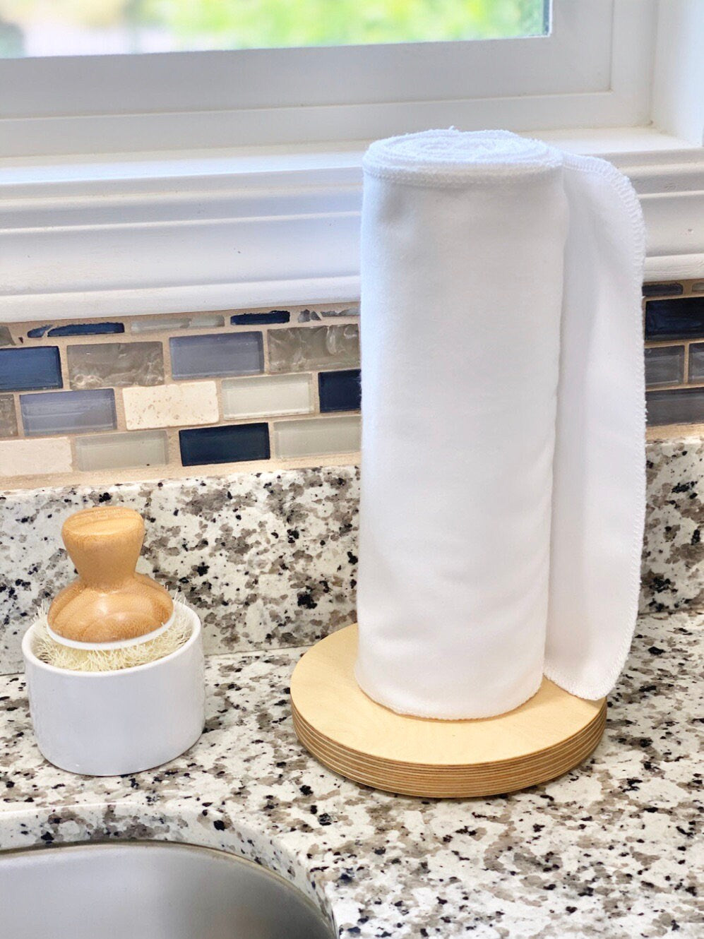 Reusable Paper Towels--24 count—Happy House Plants—Porter Lee's