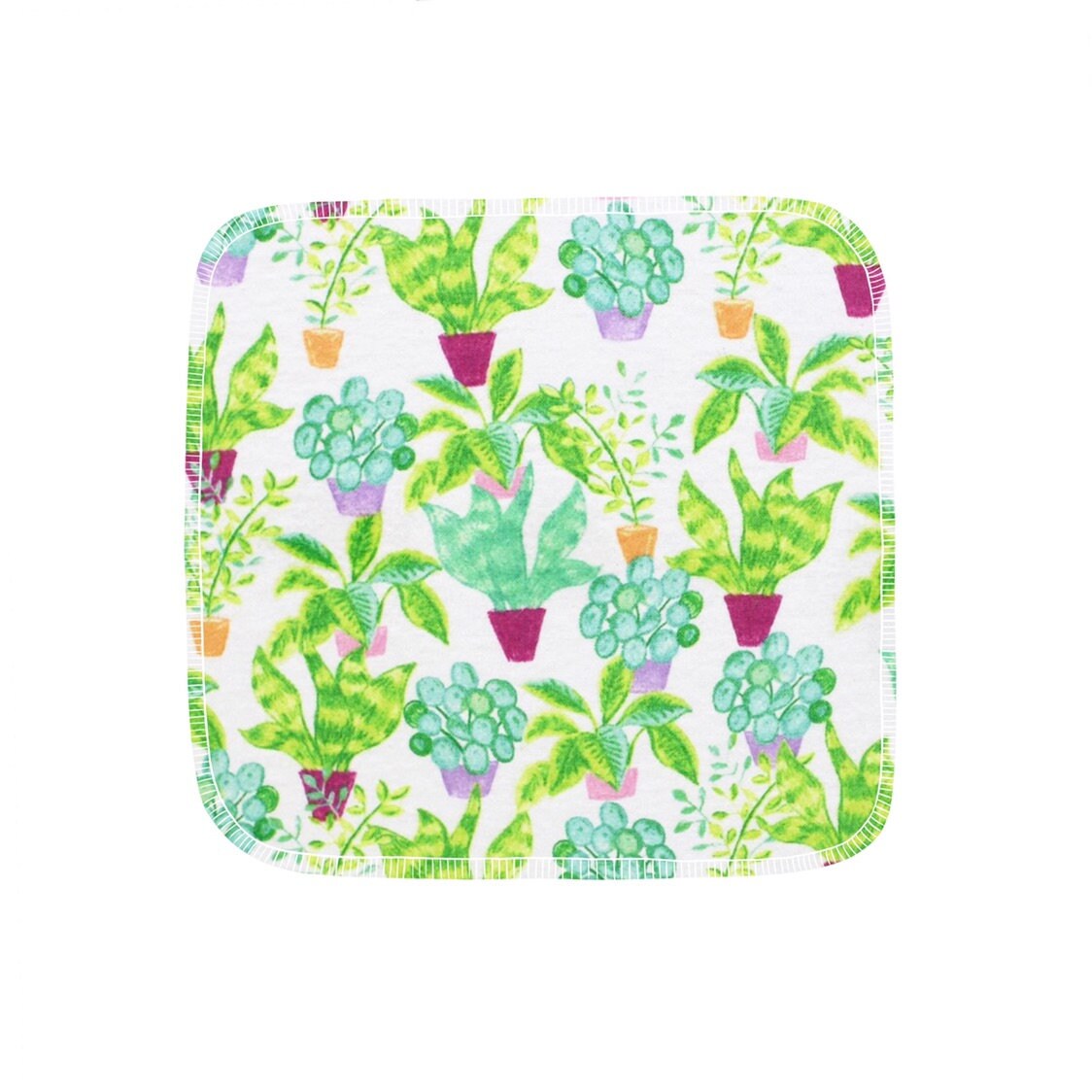 Reusable Paper Towels--24 count—Sketched Houseplants—Porter Lee's