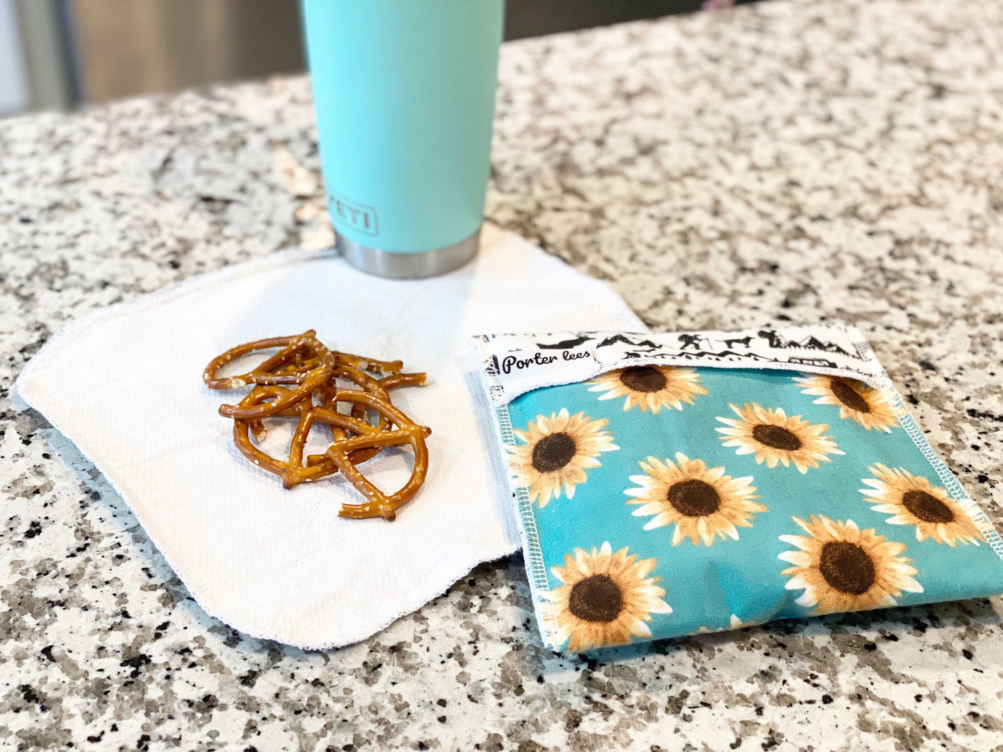 Reusable Sandwich Bags--Surprise Prints--Reusable Snack Bags--Porter Lee&#39;s