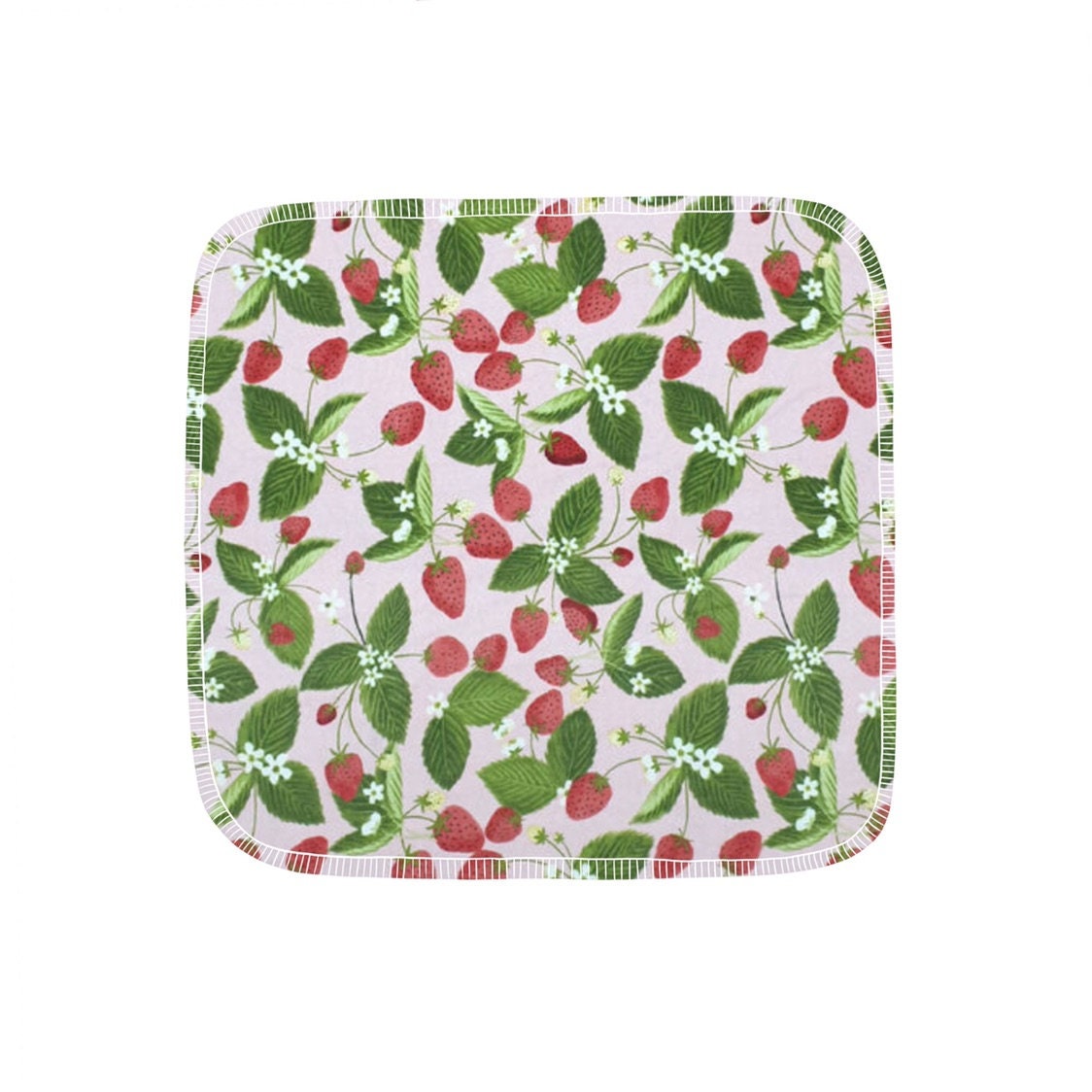 Reusable Paper Towels--24 count—Summer Strawberries—Porter Lee's