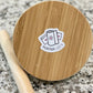 Unpaper Towel Holder--Bamboo Base & Aspen Dowel--Porter Lee&#39;s