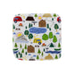Reusable Paper Towels--24 count--Happy Campers--Porter Lee's