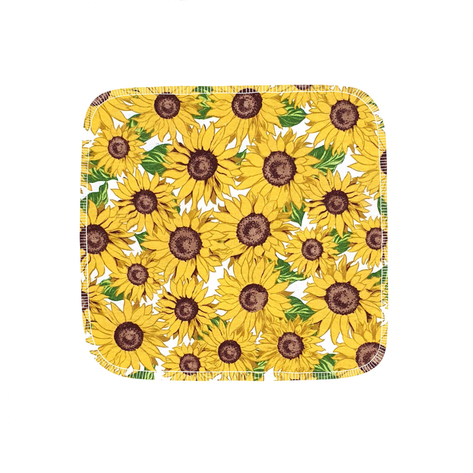 Reusable Paper Towels--24 count--Sunflowers--Porter Lee's
