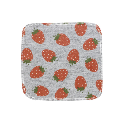 Unpaper Towels--24 count--Strawberries On Gray--Porter Lee's