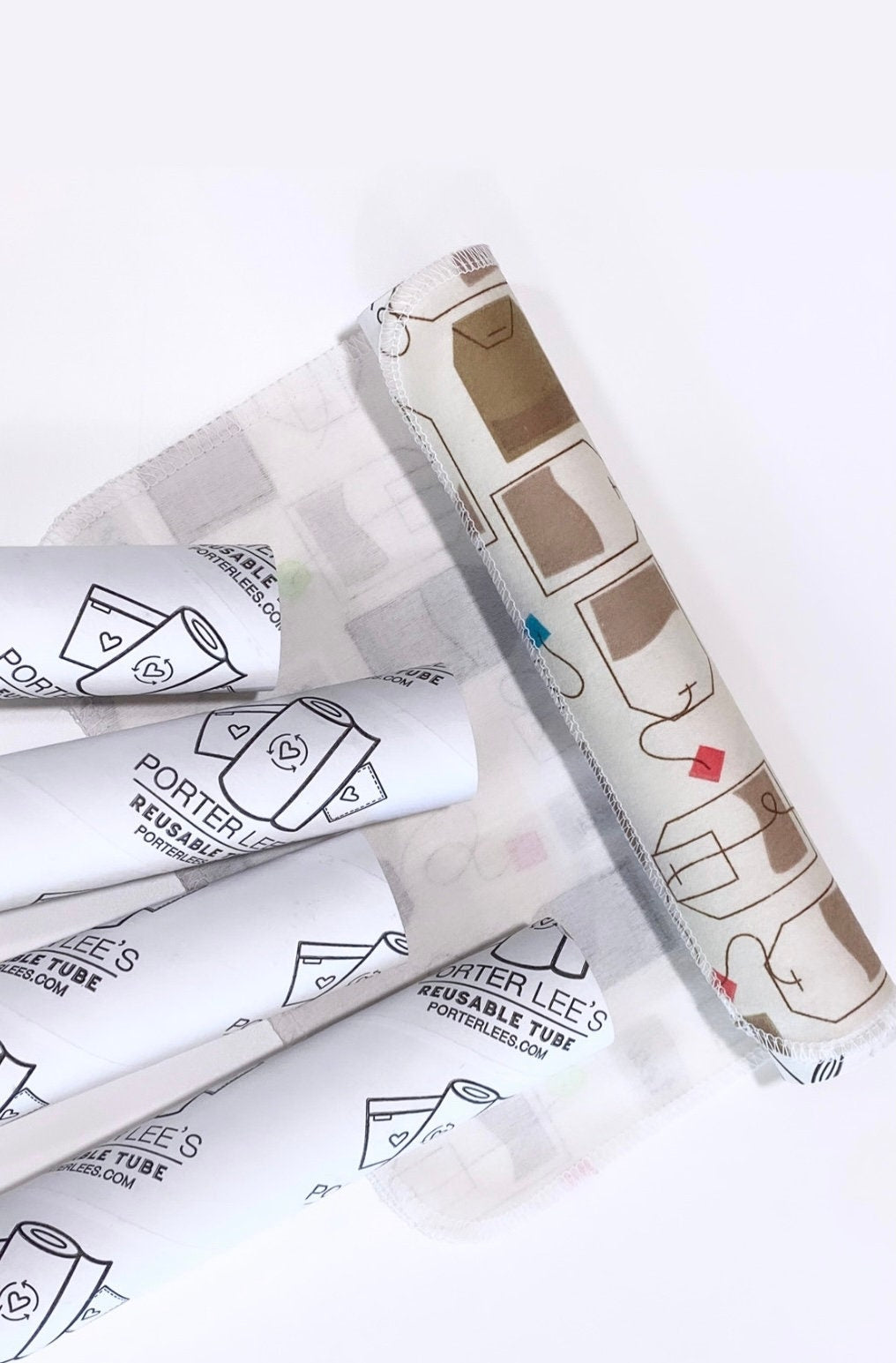 Reusable Kraft Tube--Reusable Paper Towels--Porter Lee&#39;s