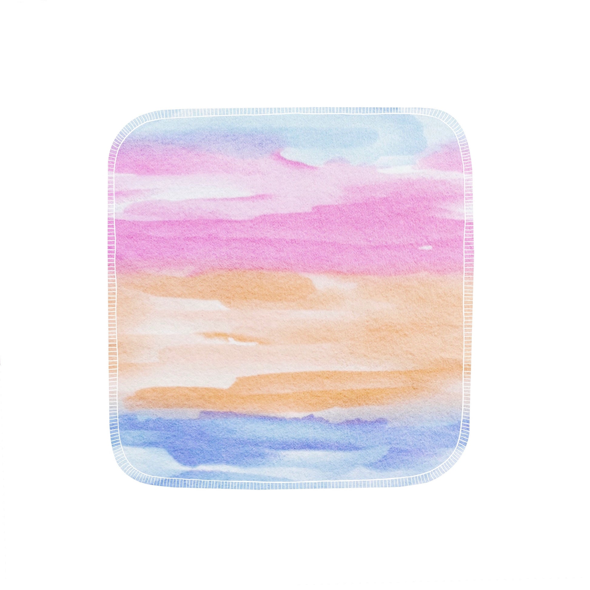 Reusable Paper Towels--24 count--Pink & Orange Ombre--Porter Lee's
