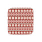 Reusable Paper Towels--24 count--Red Fair Isle--Porter Lee's