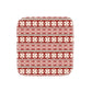 Reusable Paper Towels--24 count--Red Fair Isle--Porter Lee's