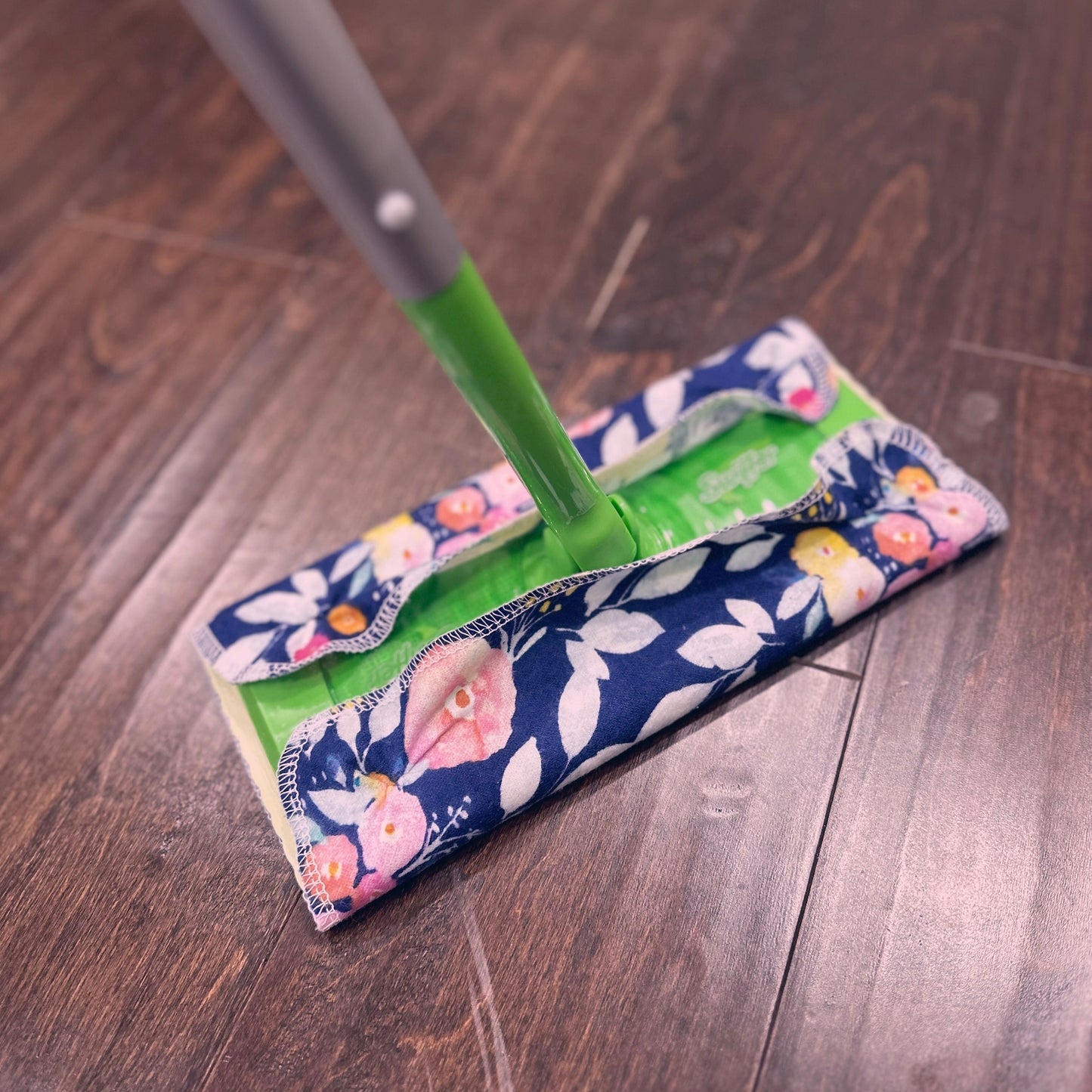 Reusable Mop Cover--6 or 12 Count--Washable Mop Cover--Compatible with Swiffer--Porter Lee's