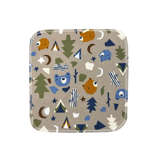 Reusable Paper Towels--24 count--Cool Carrots--Porter Lee's