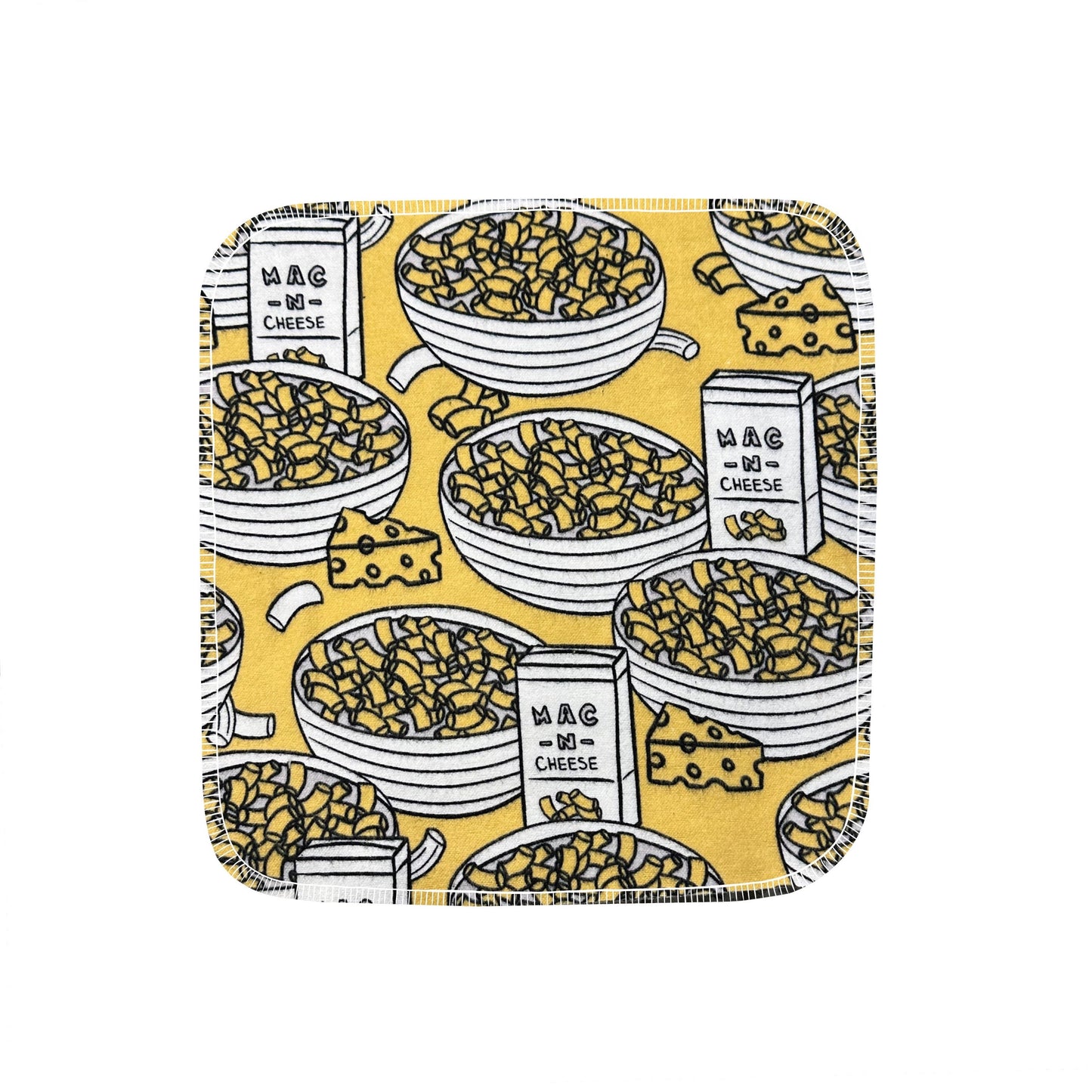 Reusable Paper Towels--24 count--Mac N' Cheese--Porter Lee's