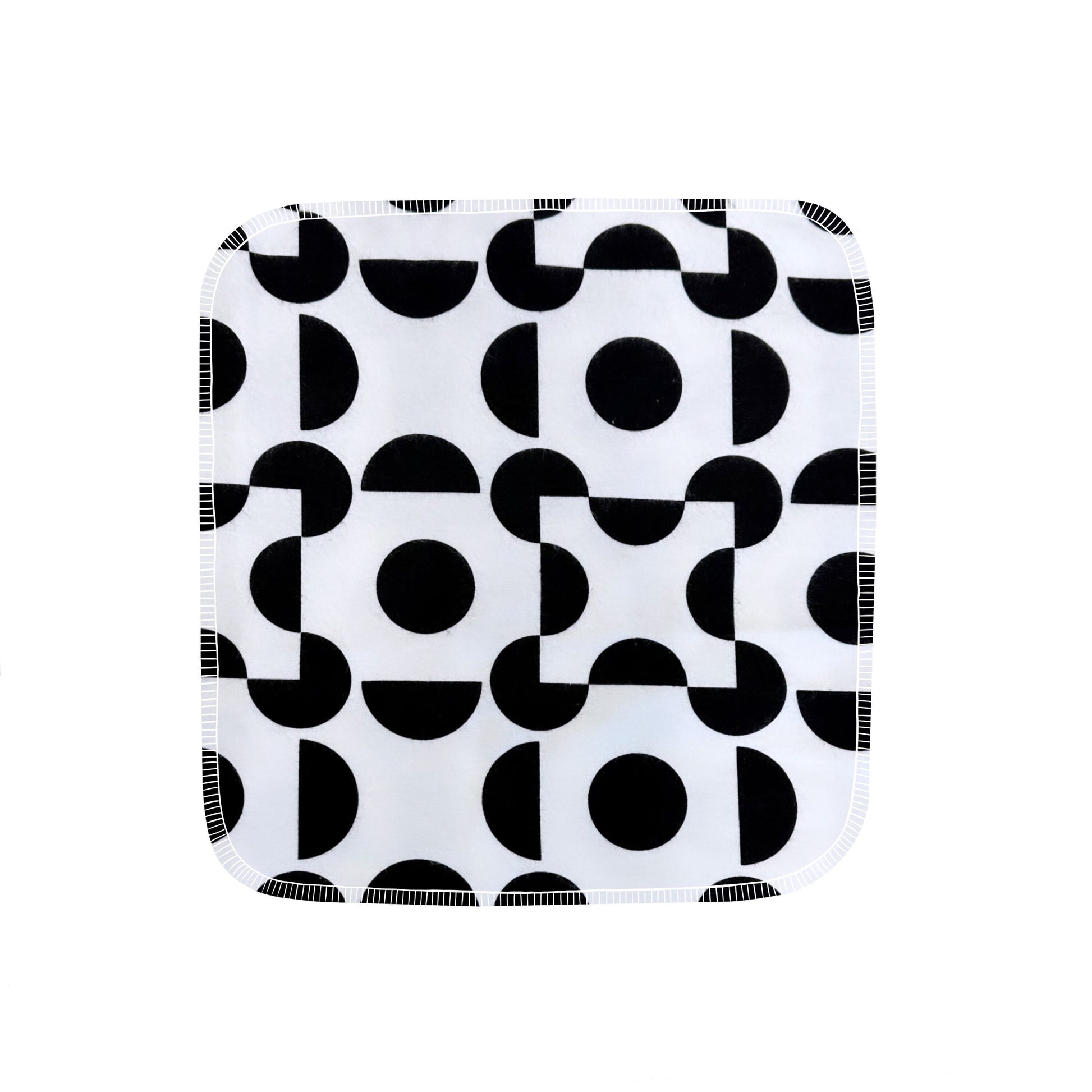 Reusable Paper Towels--24 count--Black & White Geo--Porter Lee's