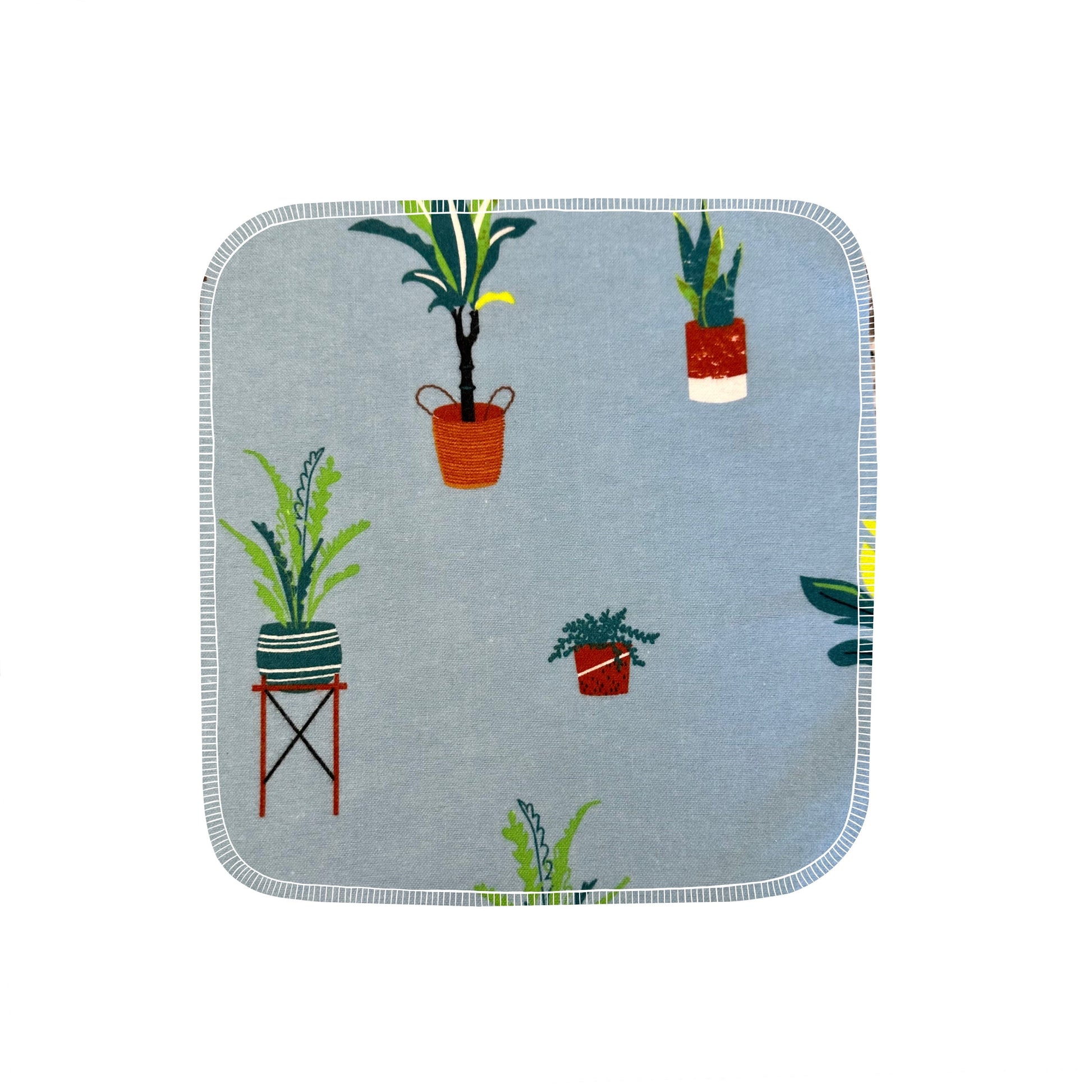 Reusable Paper Towels--24 count--Happy House Plants--Porter Lee's