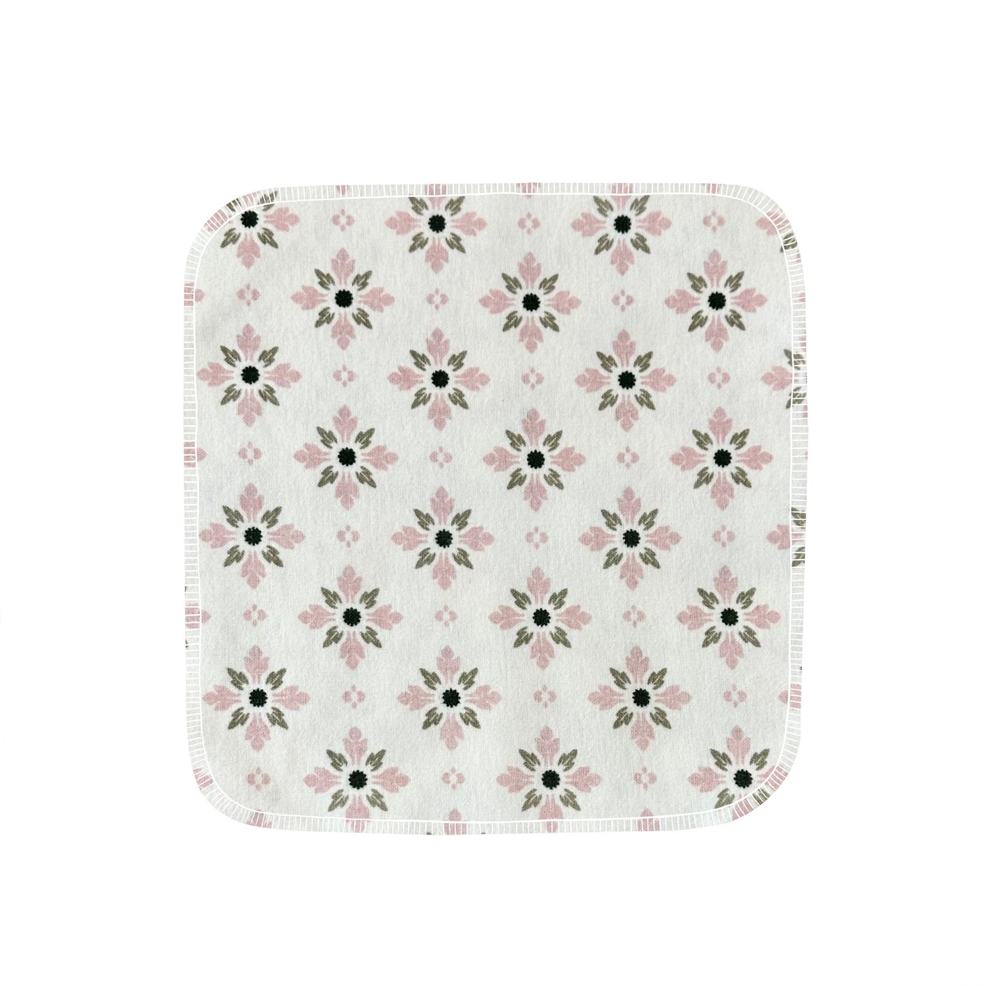 Reusable Paper Towels--24 count--Pink Floral Geo--Porter Lee's