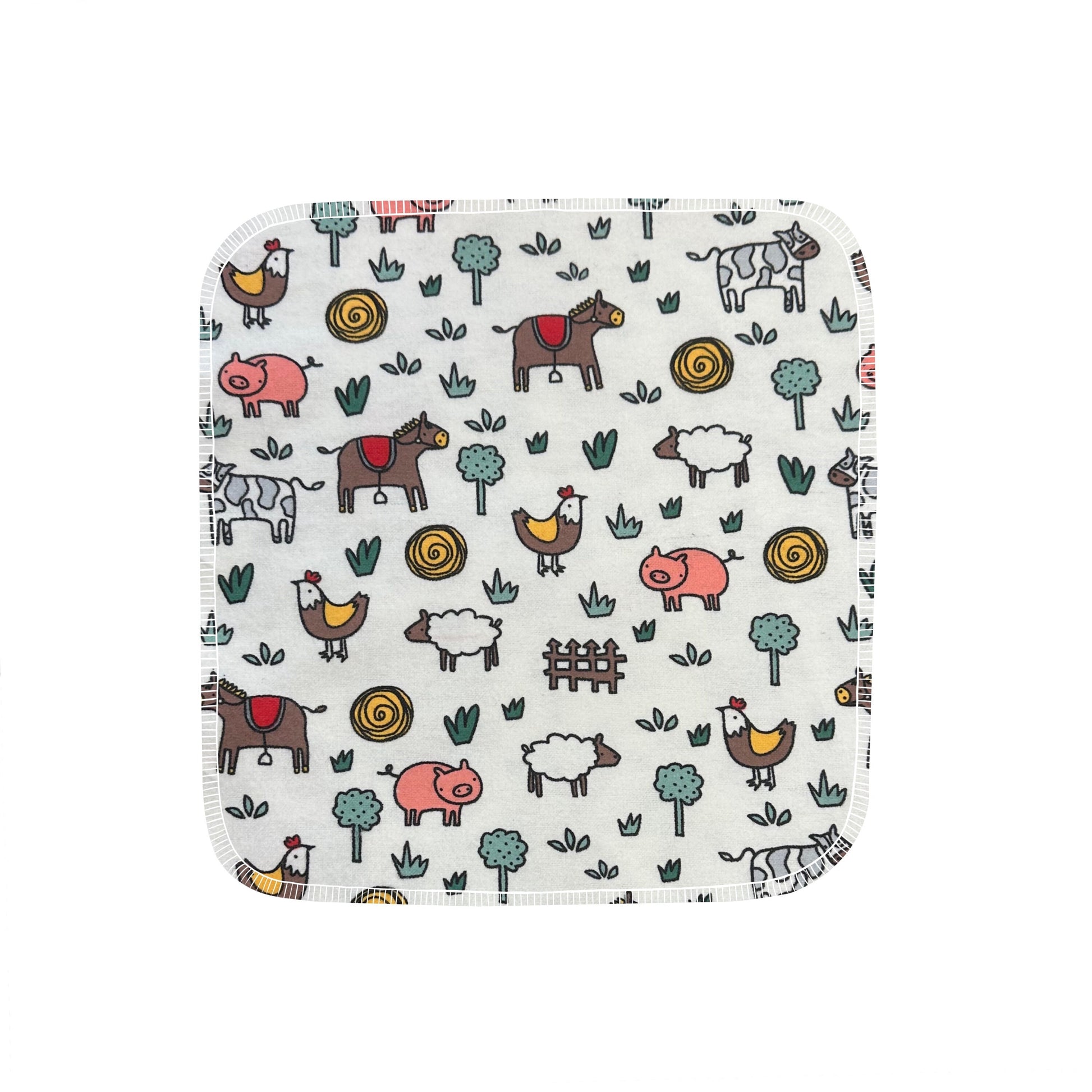 Reusable Paper Towels--24 count--Life On The Farm--Porter Lee's