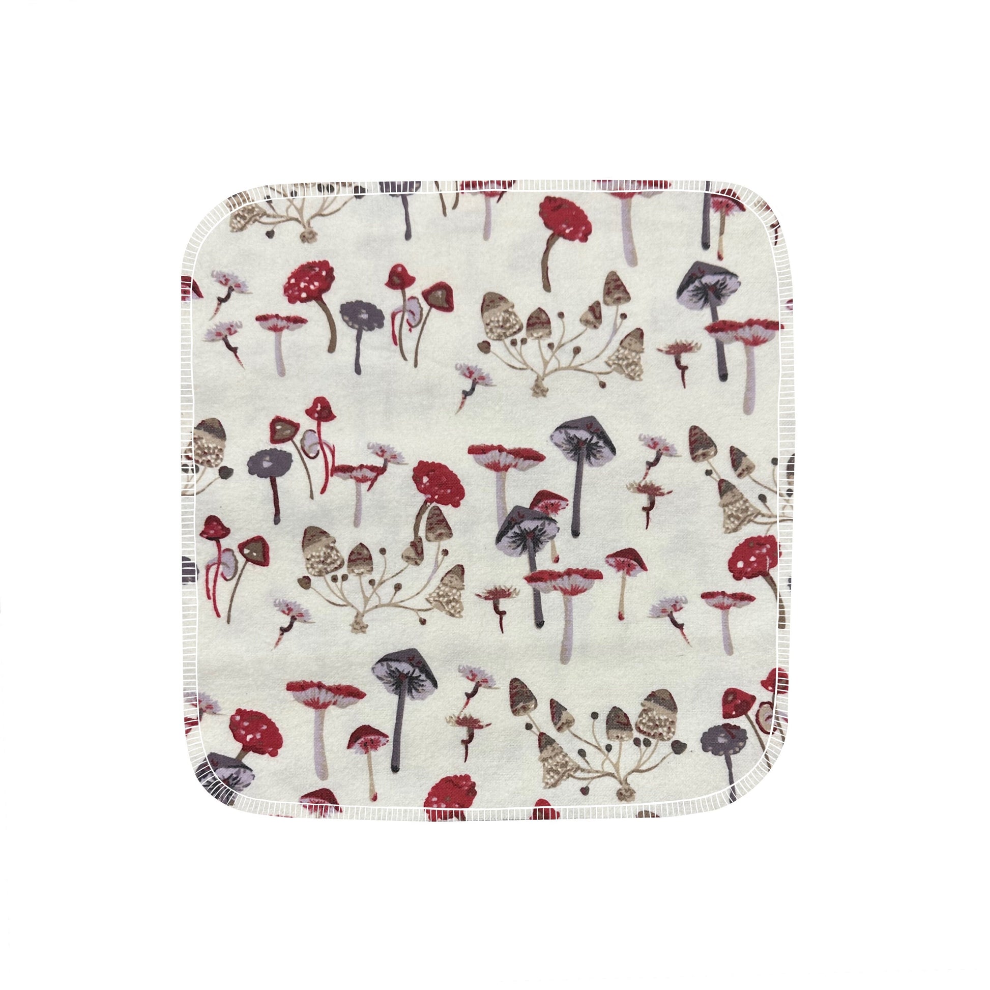 Reusable Paper Towels--24 count--Fall Mushrooms--Porter Lee's