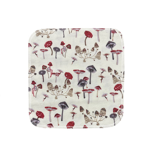Reusable Paper Towels--24 count--Fall Mushrooms--Porter Lee's