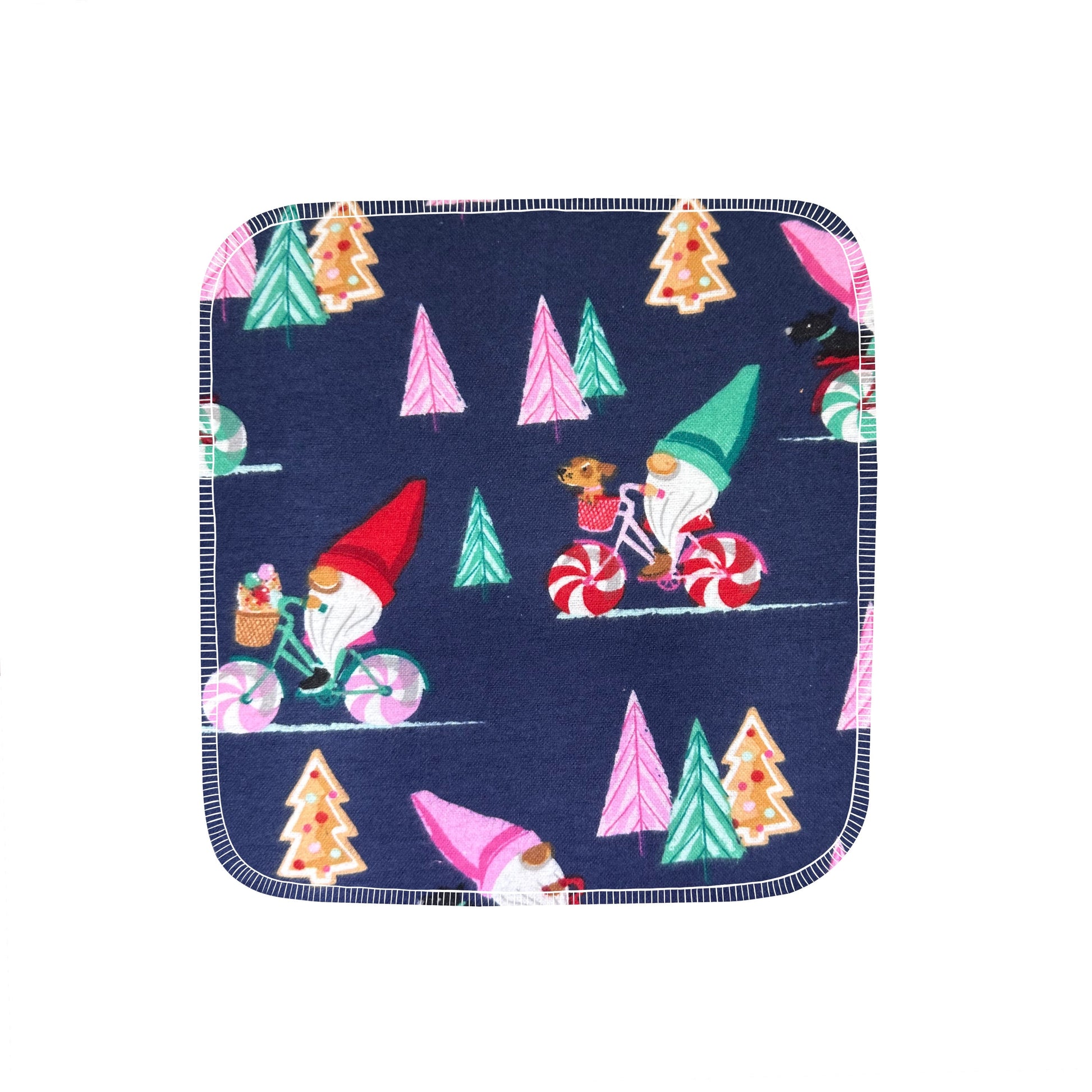 Reusable Paper Towels--24 count--Holiday Gnomes--Porter Lee's