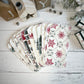 Reusable Paper Towels--12 count--Classic Christmas Variety Set--Porter Lee's