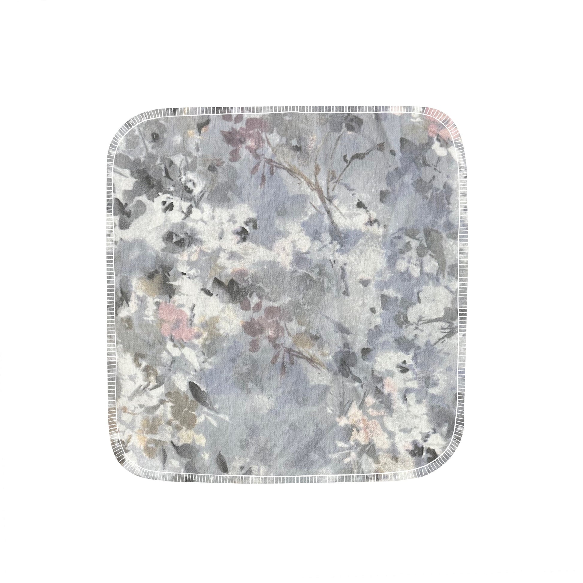 Reusable Paper Towels--24 count--Gray Florals--Porter Lee's