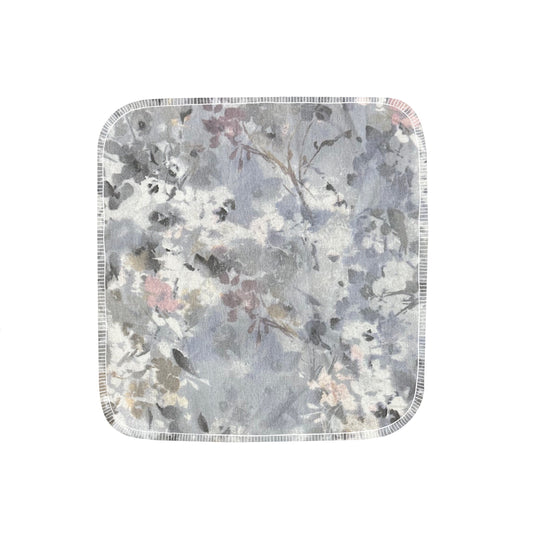 Reusable Paper Towels--24 count--Gray Florals--Porter Lee's